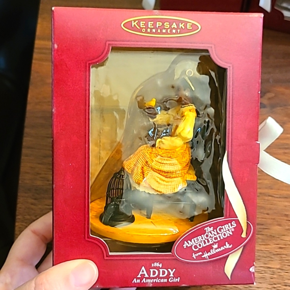 American girl Addy ornament